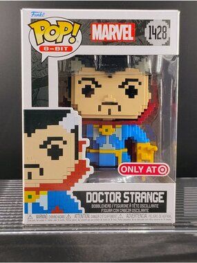 Funko Pop! Marvel 8-Bit Doctor Strange Exclusive Figure Target 1428 New